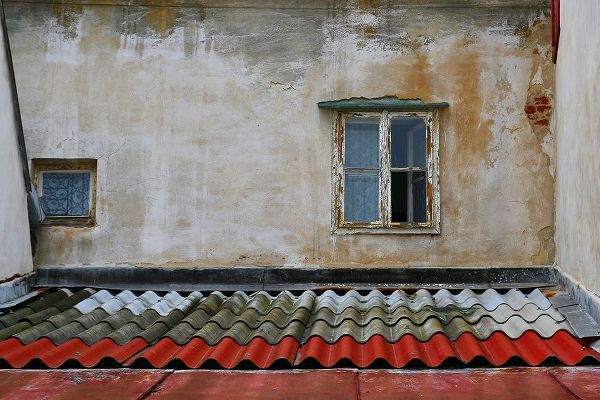 Susan Vizvary Photography 아티스트의 Tile Roof with Window작품입니다.