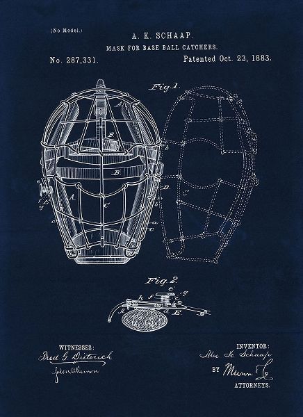 Lavoie, Tina 아티스트의 1883 Mask For Baseball Catcher작품입니다.
