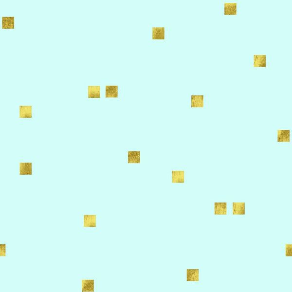 Lavoie, Tina 아티스트의 Pale Aqua Golden Squares Confetti작품입니다.