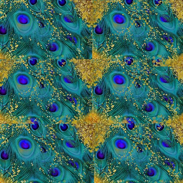 Lavoie, Tina 아티스트의 Gold Speckled Peacock Pattern작품입니다.