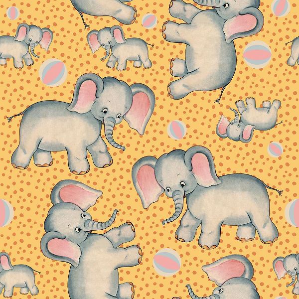 Lavoie, Tina 아티스트의 Cute Baby Elephant Pattern작품입니다.
