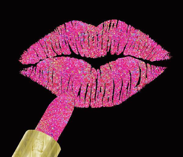 Lavoie, Tina 아티스트의 Iridescent Glitter Kiss Hot Pink작품입니다.