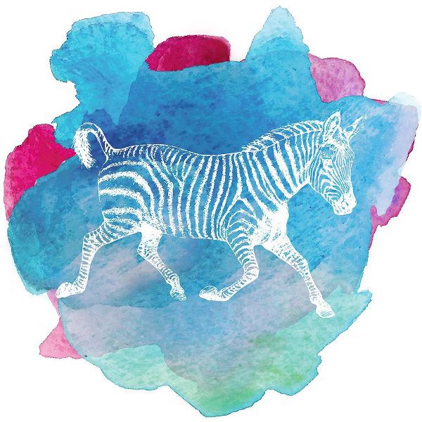 Lavoie, Tina 아티스트의 Color Spot Safari Animals Zebra작품입니다.