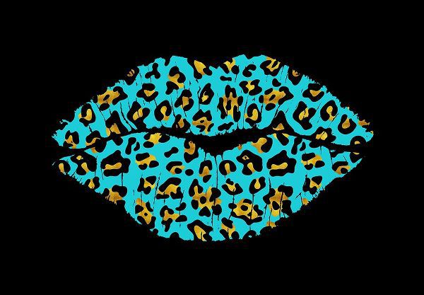 Lavoie, Tina 아티스트의 Aqua Leopard Lips작품입니다.