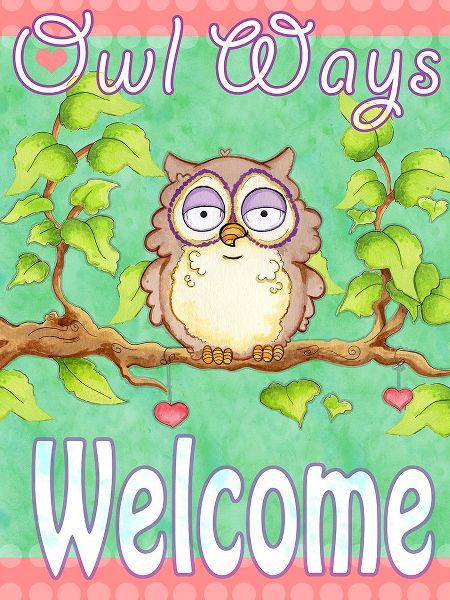 Wade, Valarie 아티스트의 Owls Ways Welcome작품입니다.