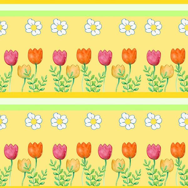 Wade, Valarie 아티스트의 Tulip Flower Pattern작품입니다.