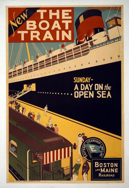 Vintage Apple Collection 아티스트의 The Boat Train작품입니다.