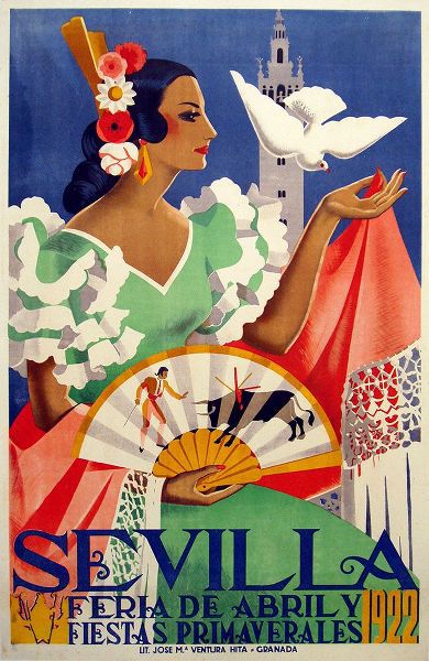 Vintage Apple Collection 아티스트의 Sevilla 1922작품입니다.