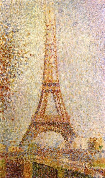 Vintage Apple Collection 아티스트의 Eiffel Tower by Seurat작품입니다.
