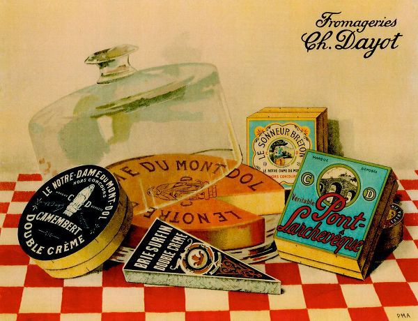 Vintage Apple Collection 아티스트의 Vintage Cheese - Fromage작품입니다.