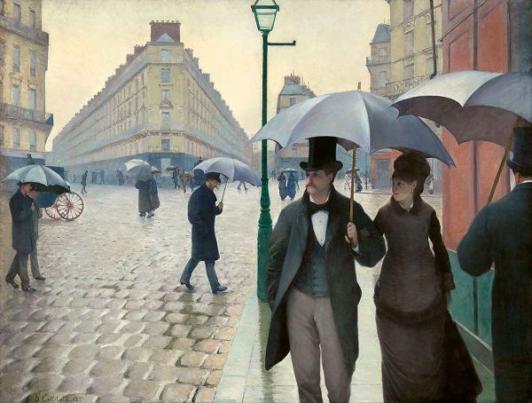 Vintage Apple Collection 아티스트의 Caillebotte-Paris Street-A Rainy Day작품입니다.