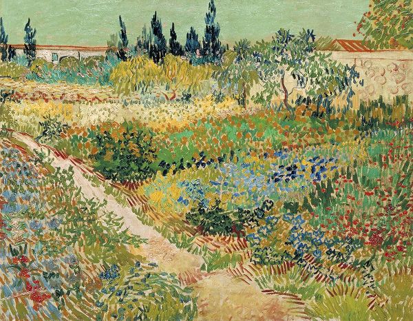 Vintage Apple Collection 아티스트의 Van Gogh-Bluhender Garten작품입니다.