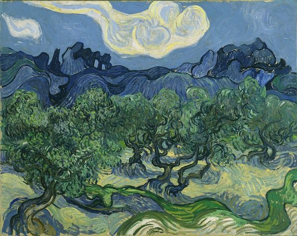 Vintage Apple Collection 아티스트의 Van Gogh-Olive Trees작품입니다.