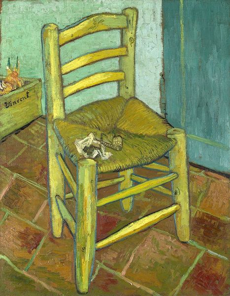 Vintage Apple Collection 아티스트의 Van Gogh-Vincents Chair with His Pipe작품입니다.