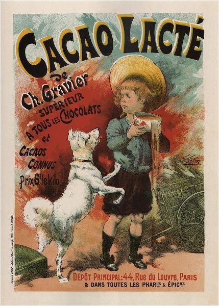 Vintage Apple Collection 아티스트의 Cacao Lacte France작품입니다.