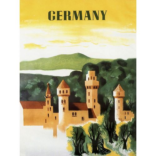 Vintage Apple Collection 아티스트의 Germany Castle Vint Trav작품입니다.