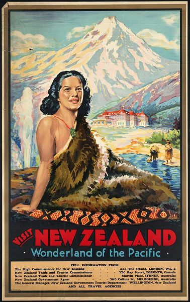 Vintage Apple Collection 아티스트의 New Zealand Wonderland Of The Pacific작품입니다.
