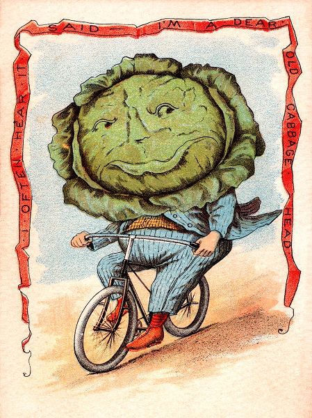 Vintage Apple Collection 아티스트의 Bike Cabbage작품입니다.