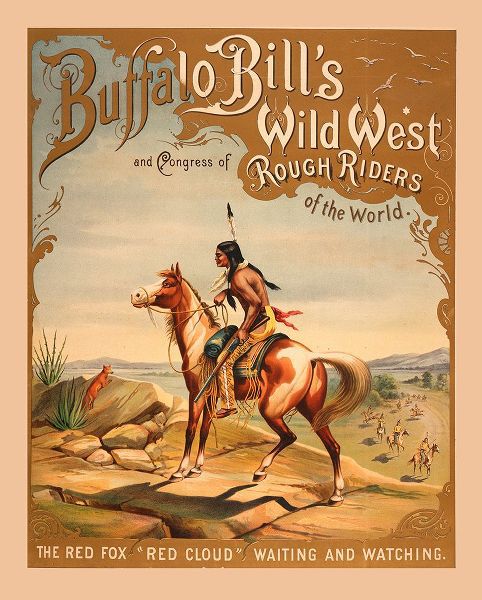 Vintage Apple Collection 아티스트의 Buffalo Bills Wild West I작품입니다.