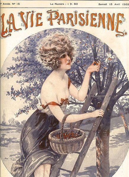 Vintage Apple Collection 아티스트의 Lavie Parisenne Cherry Picking작품입니다.