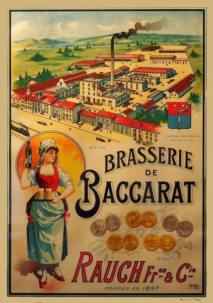 Vintage Apple Collection 아티스트의 Brasserie de Baccarat작품입니다.