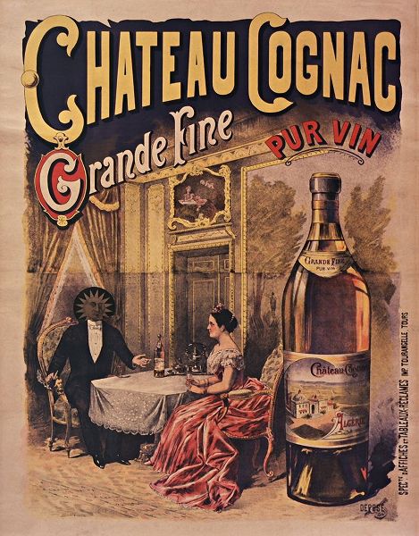 Vintage Apple Collection 아티스트의 Chateau Cognac작품입니다.