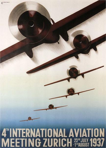 Vintage Apple Collection 아티스트의 Aviation Zurich작품입니다.