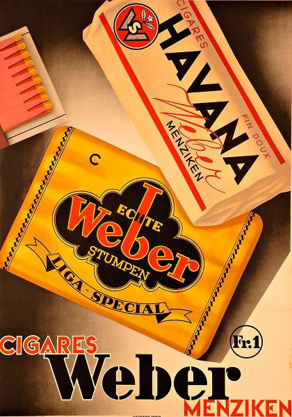 Vintage Apple Collection 아티스트의 Cigares Weber작품입니다.