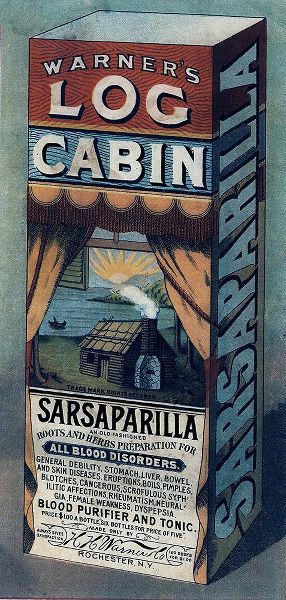 Vintage Apple Collection 아티스트의 Log Cabin Sarsaparilla작품입니다.