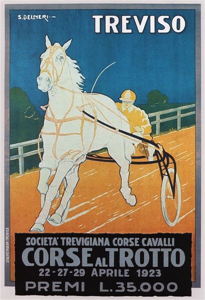 Vintage Apple Collection 아티스트의 Treviso Horse Racing작품입니다.