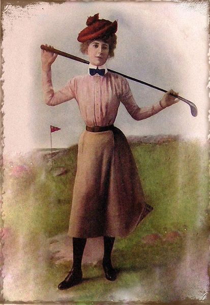 Vintage Apple Collection 아티스트의 Vintage Lady Golfer작품입니다.