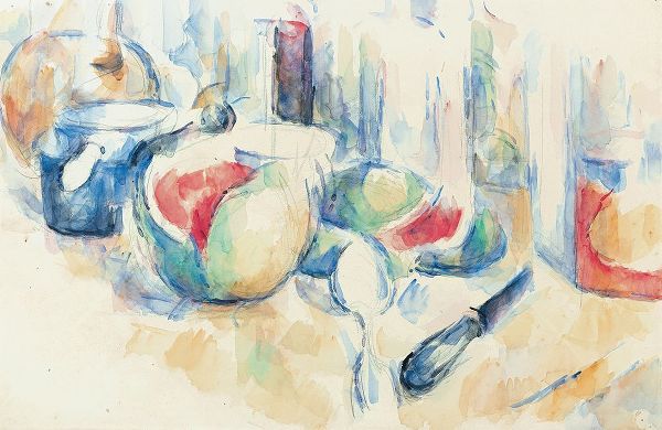 Vintage Apple Collection 아티스트의 Cezanne - Still Life With Fruit작품입니다.