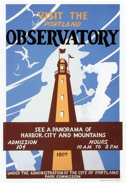 Vintage Apple Collection 아티스트의 Portland Observatory작품입니다.