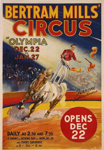 Vintage Apple Collection 아티스트의 Bertram Mills Circus작품입니다.