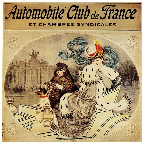 Vintage Apple Collection 아티스트의 Auto Club France 1904작품입니다.
