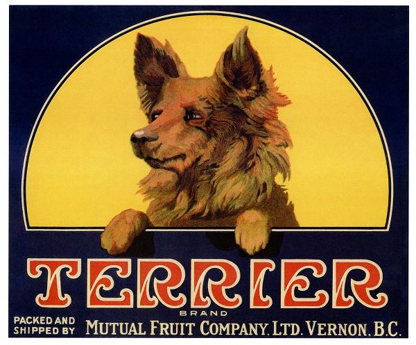 Vintage Apple Collection 아티스트의 Terrier Label작품입니다.