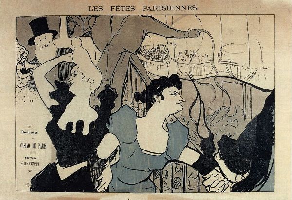 Vintage Apple Collection 아티스트의 Lautrec Les Fetes Parisiennes작품입니다.