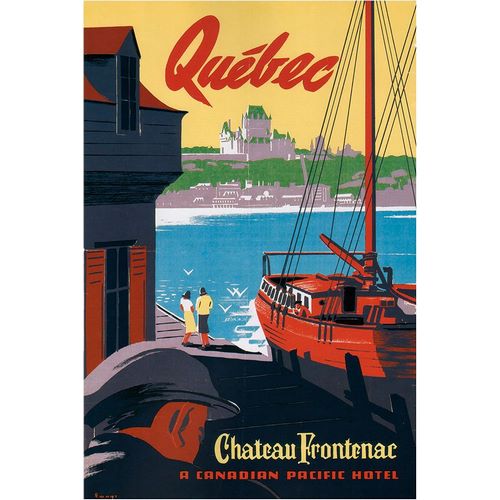 Vintage Apple Collection 아티스트의 Quebec Chateau Frontenac작품입니다.