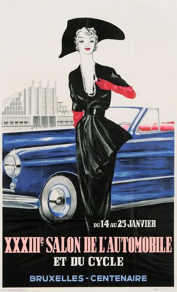Vintage Apple Collection 아티스트의 Salon De Automobile Bruxelles작품입니다.