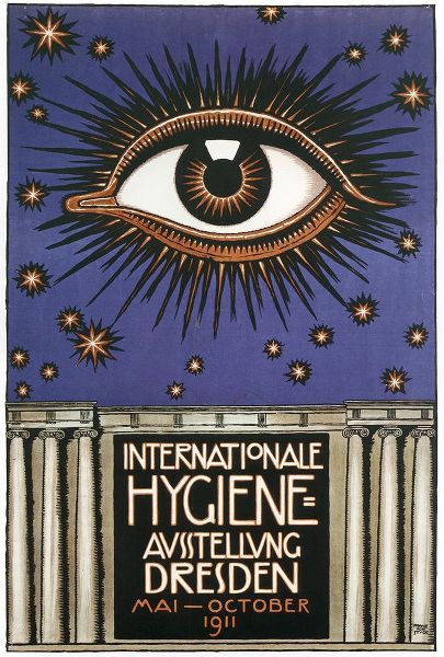 Vintage Apple Collection 아티스트의 Cosmic Eye International Hygiene작품입니다.