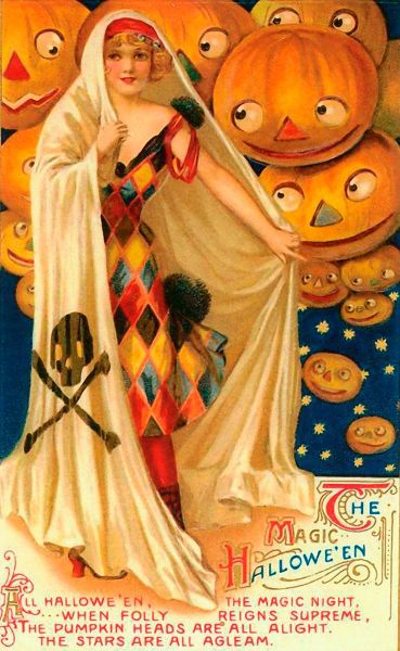 Vintage Apple Collection 아티스트의 Halloween Beauty Pumpkins.tif작품입니다.