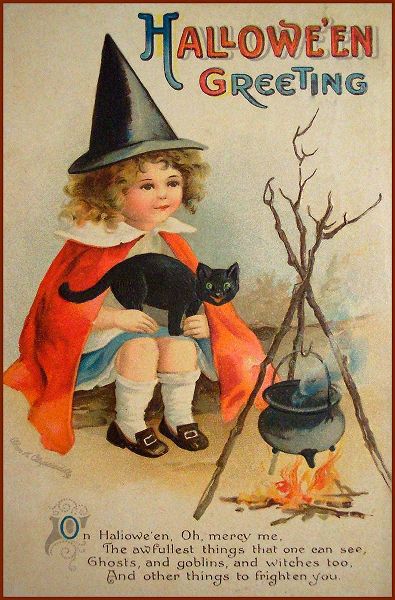 Vintage Apple Collection 아티스트의 Halloween Cauldron.tif작품입니다.
