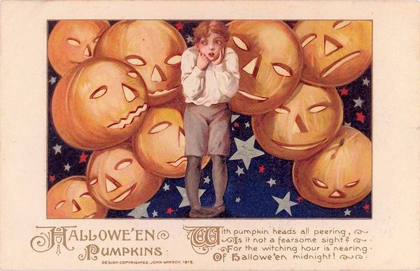 Vintage Apple Collection 아티스트의 Halloween Eight.tif작품입니다.