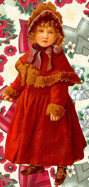 Vintage Apple Collection 아티스트의 Victorian Girl Christmas작품입니다.
