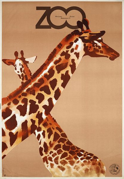 Vintage Apple Collection 아티스트의 Giraffe Zoo Poland작품입니다.