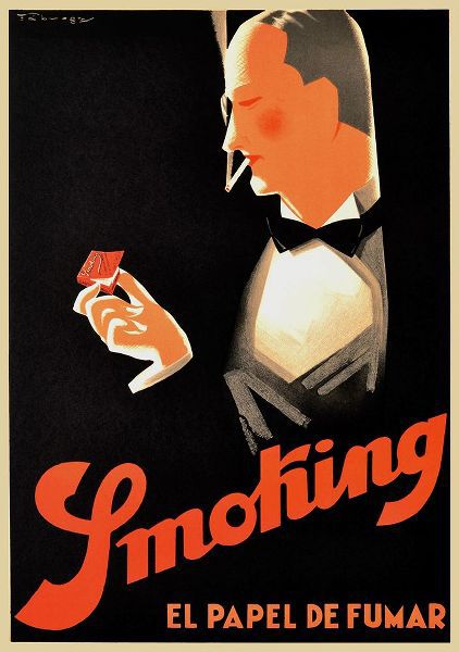 Vintage Apple Collection 아티스트의 Art Deco Smoking작품입니다.