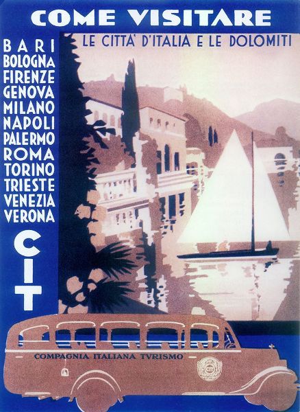Vintage Apple Collection 아티스트의 Italian Cities작품입니다.