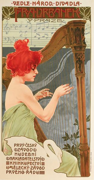 Vintage Apple Collection 아티스트의 Redhead Harp작품입니다.