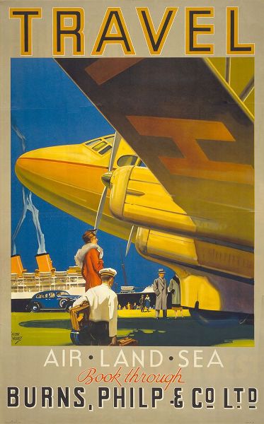 Vintage Apple Collection 아티스트의 Art_Deco_Airplane_Travel작품입니다.
