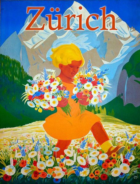 Vintage Apple Collection 아티스트의 Zurich Travel작품입니다.